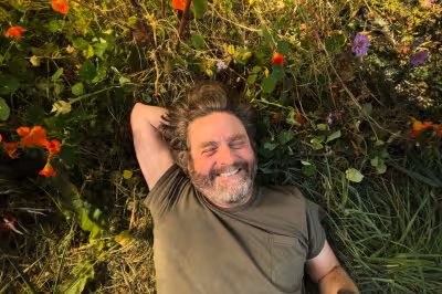 Zach Galifianakis turns gardening into a strange, funny lesson