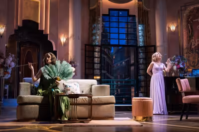 Kelli O'hara and Rose Byrne shine in rare Broadway revival of Fallen Angels