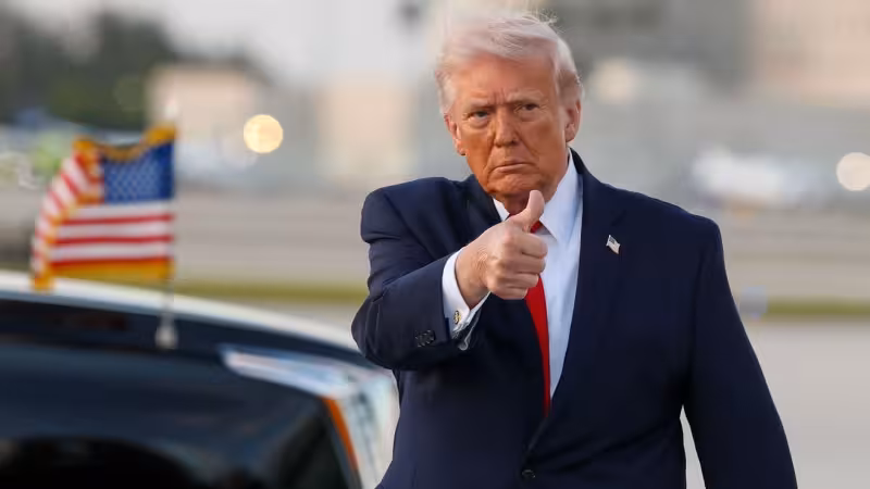 Trump announces drug pricing agreement with pharmaceutical company Regeneron