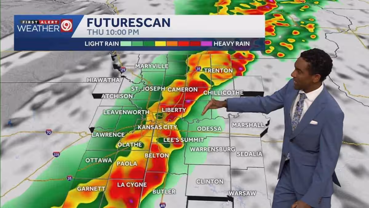 Tornado Kansas City: Damaging winds, hail possible as front moves in tonight