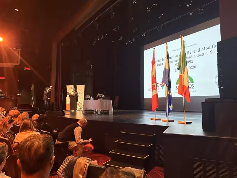 Sold-out Italian citizenship conference draws hundreds in Montreal