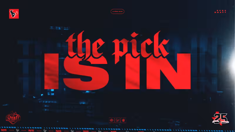 PICK IS IN: LB Wade Woodaz from Clemson drafted at No. 123 overall