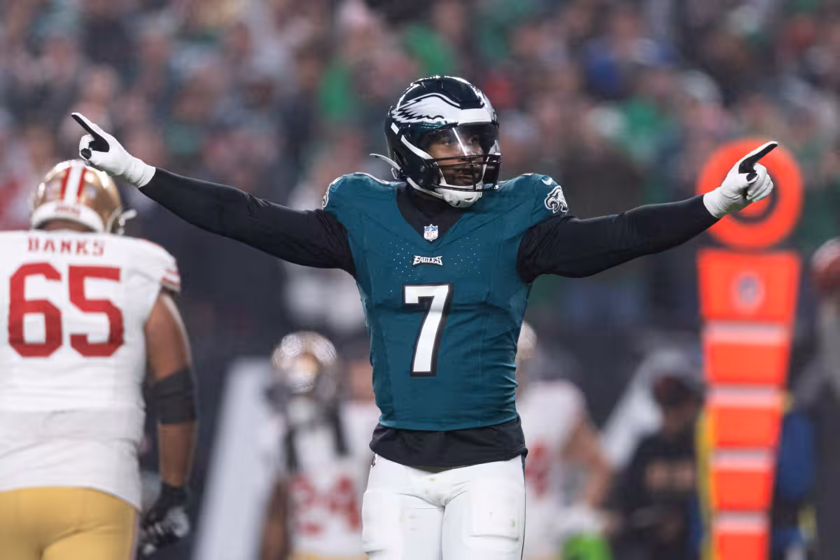 Haason Reddick trade pays off for Eagles as 2026 draft pick turns into Markel Bell