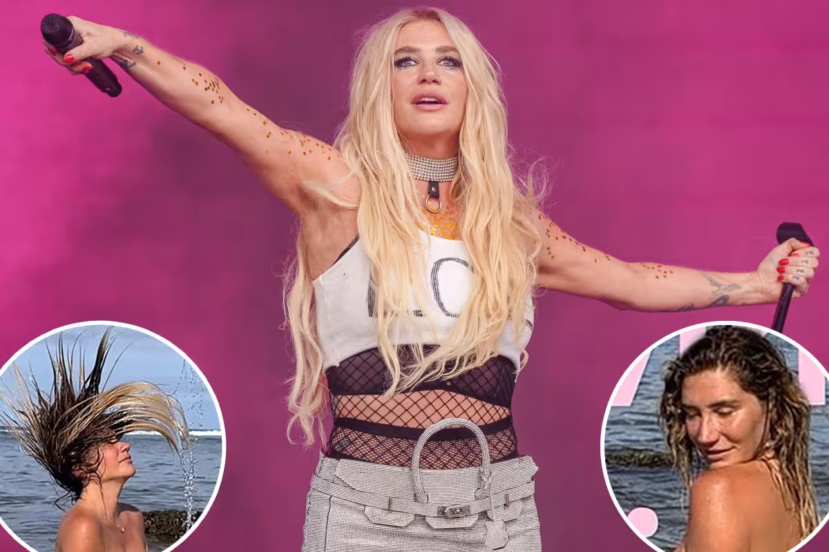 Kesha skinny dips in Earth Day post, asks if humans are the aliens