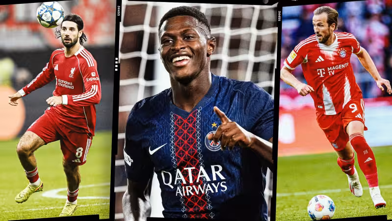 Nuno Mendes, Dominik Szoboszlai, Harry Kane and Nico O'Reilly among players showing versatility is football's new superpower as game evolves