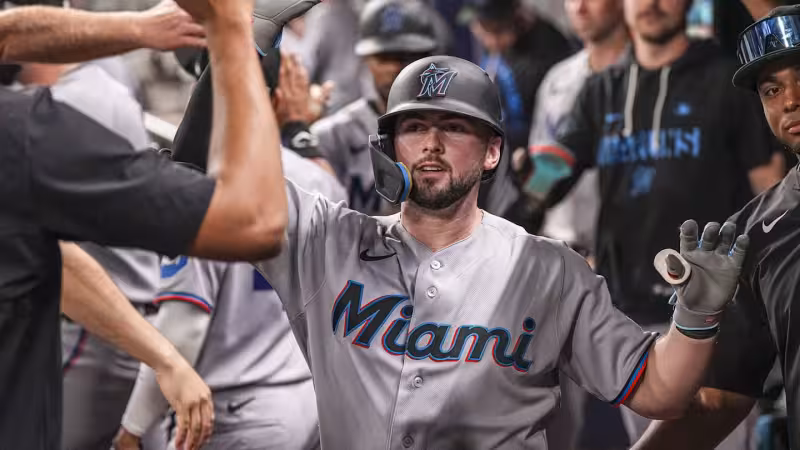 Marlins’ Liam Hicks Quietly Becoming One of Baseball’s Best Catchers