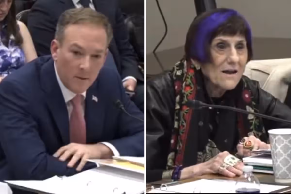 Rosa Delauro and EPA budget testimony page draws attention at C-SPAN