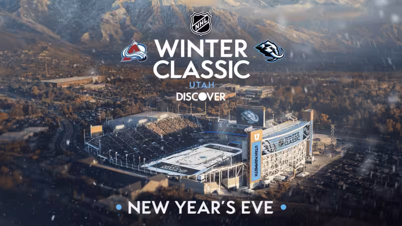 Mammoth, Avalanche set for 2027 Winter Classic on New Year's Eve | NHL.com