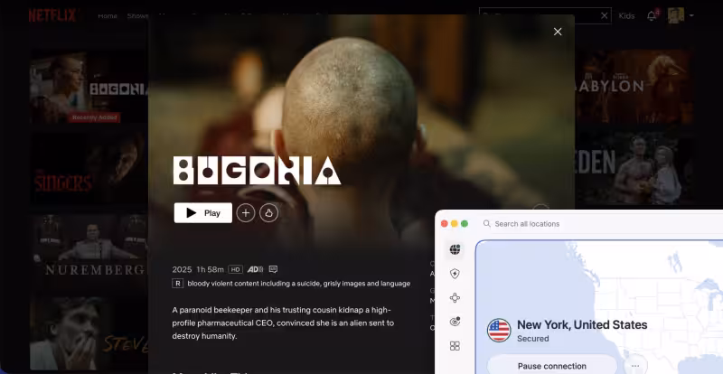 How to Watch Bugonia on Netflix from Anywhere