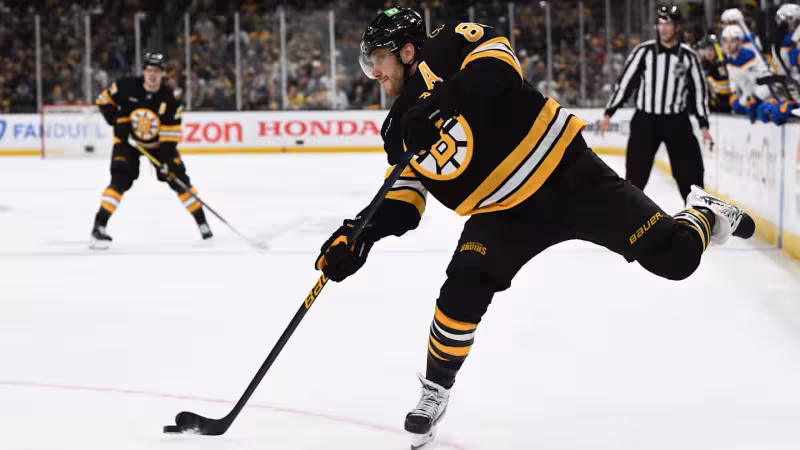 Why Bruins fans better hope David Pastrnak wasn’t being honest after Game 4