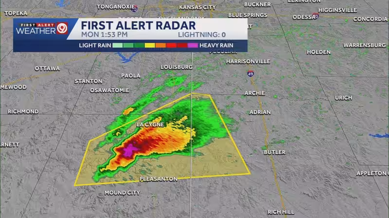 Tracking Kansas City's severe thunderstorms, flooding