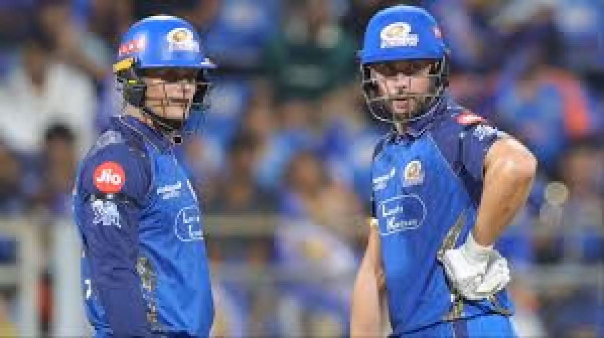 Ryan Rickelton and Rohit Sharma update shapes MI vs SRH IPL 2026 talk