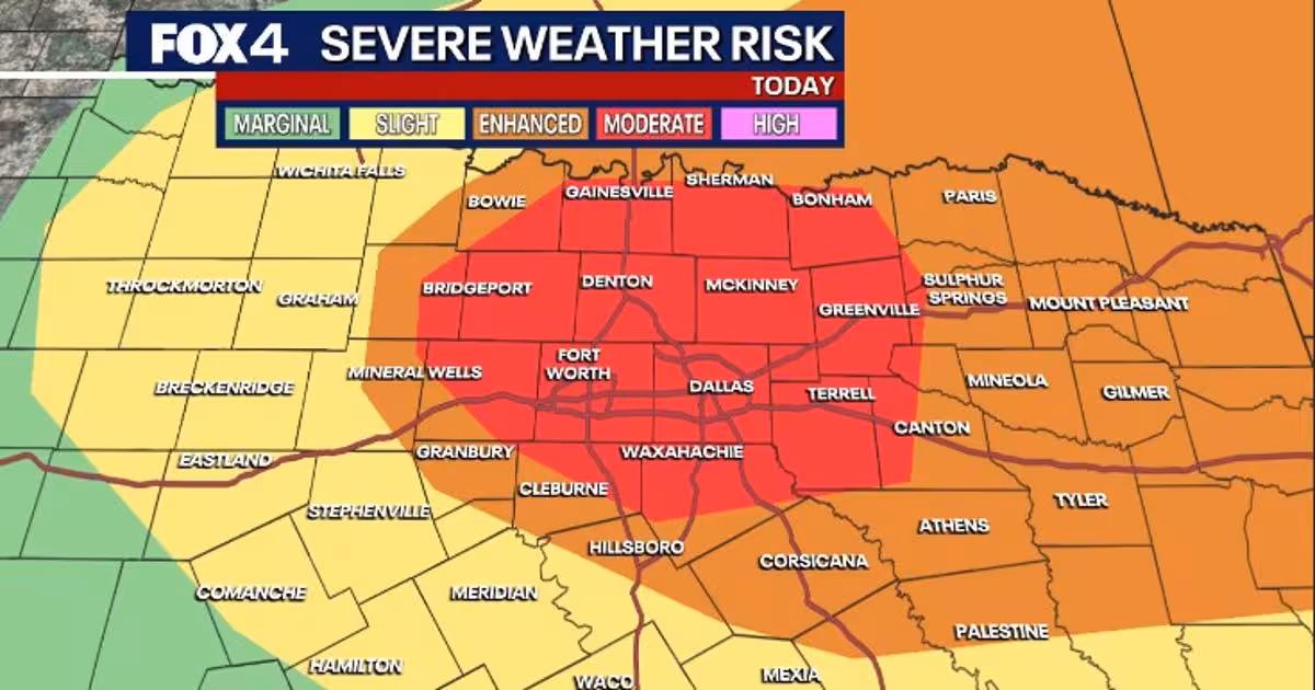 Weather Fort Worth: Tornado watch covers Tarrant County as storms redevelop