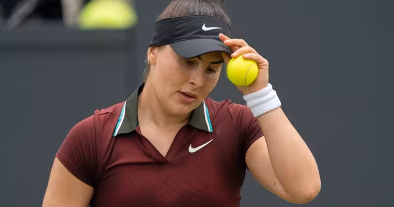 Bianca Andreescu through at Saint-Malo WTA 125 Challenger as Elsa Jacquemot's winless form continues