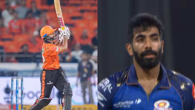 MI Vs SRH: Young Salil Arora Smashes Jasprit Bumrah