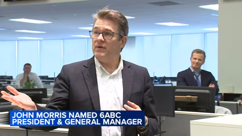 John Morris named new president, general manager of 6abc/WPVI-TV in Philadelphia