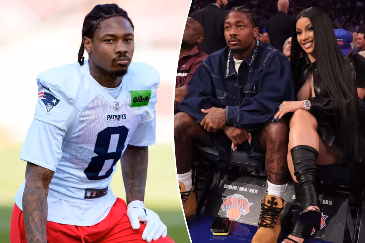 Cardi B spotted backstage with Stefon Diggs during Little Miss Drama Tour