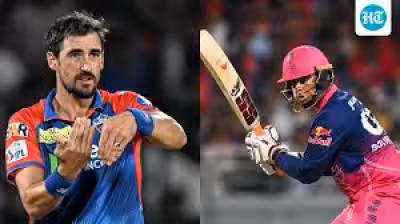 Rr Vs Dc: Mitchell Starc lands in India for Vaibhav Sooryavanshi test
