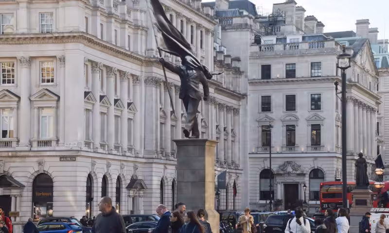 New Banksy statue appears in central London
