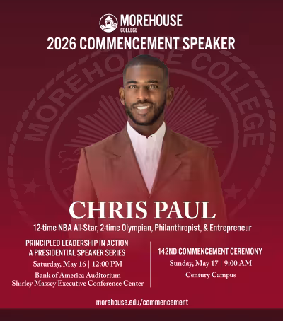 Chris Paul to headline Morehouse commencement as honorary degree recipient