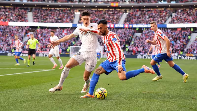 Valencia vs Atlético de Madrid: previa, predicciones y alineaciones