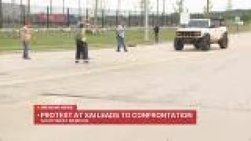 Memphis xAI protest gets tense during demonstration