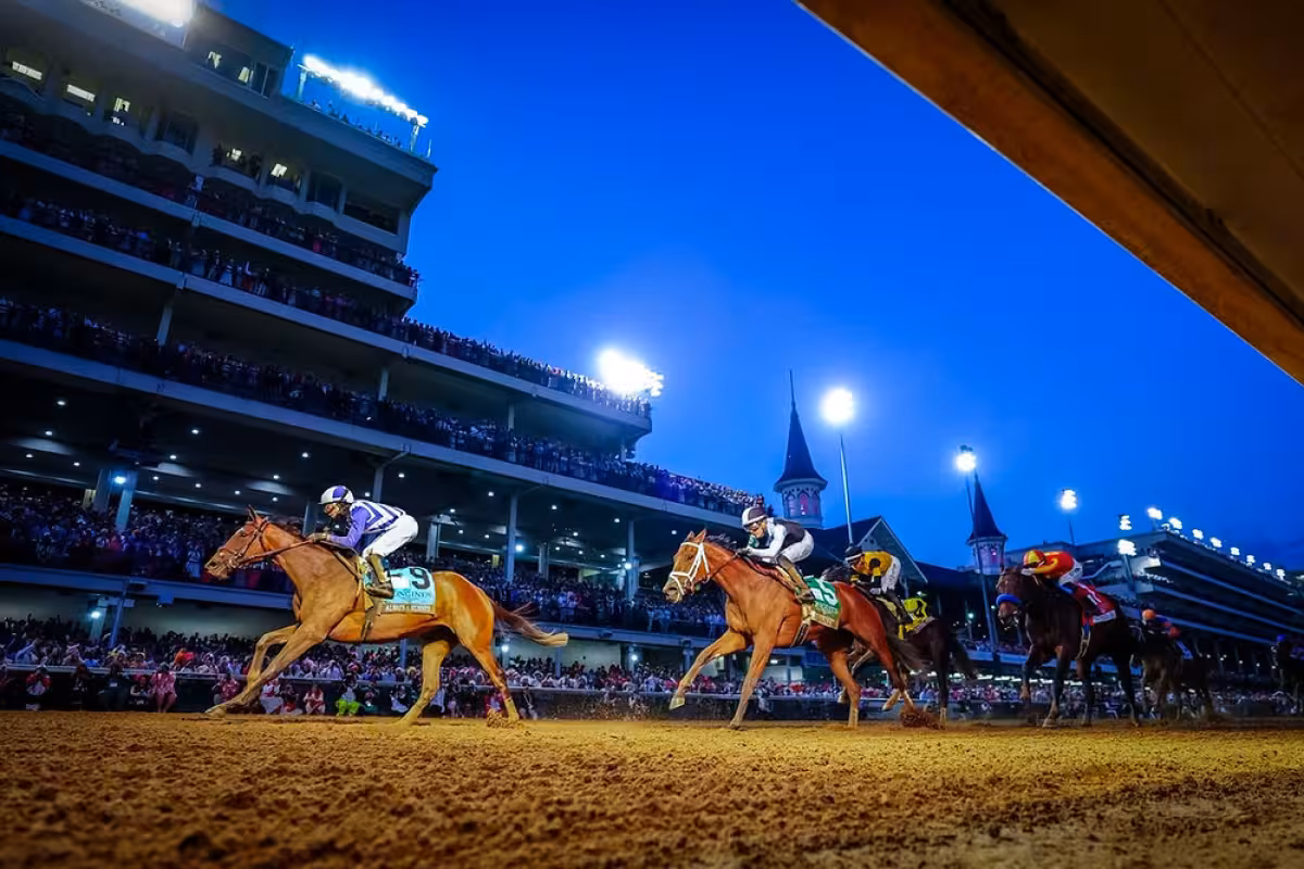 Jose L Ortiz rides Always a Runner to Kentucky Oaks win at Churchill Downs