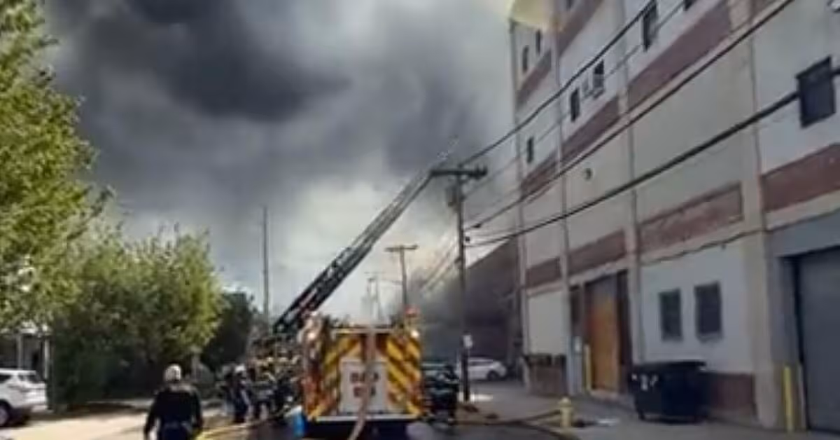 Belleville Fire at 347 Cortlandt Street forces 6th-alarm response Sunday