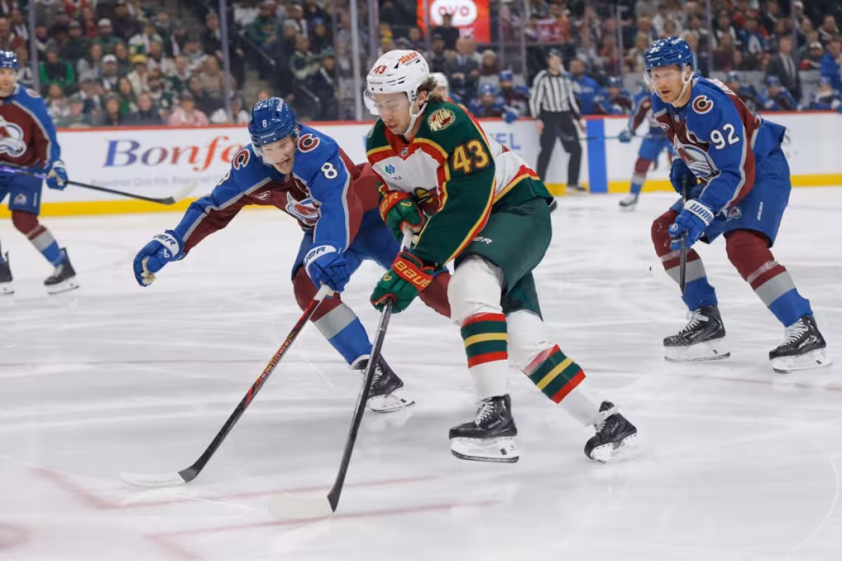 Makar vs. Quinn Hughes finally gets its playoff stage in Colorado