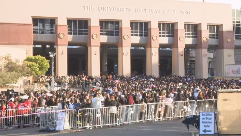 UTEP cites Android scanner glitches and north gate crowding for BTS concert entry delays