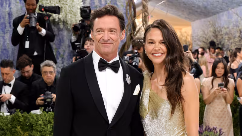 Hugh Jackman and Sutton Foster Make Met Gala Debut—Weeks After Actor and Ex-Wife Deborra-Lee Furness Relisted $29 Million Marital Home