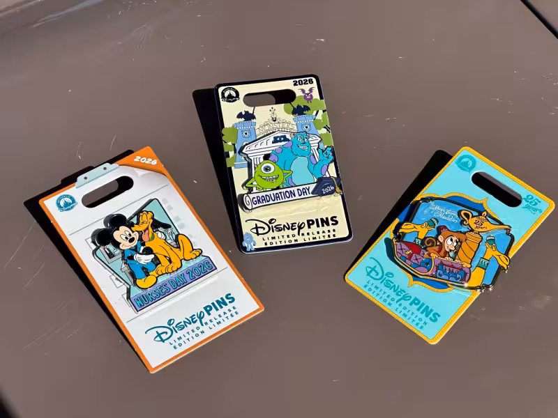 Disney World Pin Tuesday: Magic Carpets of Aladdin 25th Anniversary, Graduation, Nurses Day - WDWNT