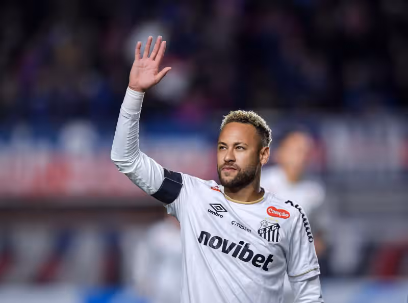 Will Neymar play tonight for Santos vs Deportivo Recoleta in Copa Sudamericana?