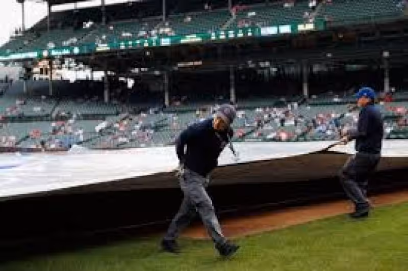 Start of tonight’s Chicago Cubs game at Wrigley Field delayed by thunderstorms
