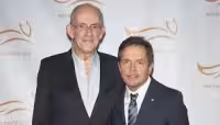 Michael J Fox jokes about Christopher Lloyd's age, Shrinking return