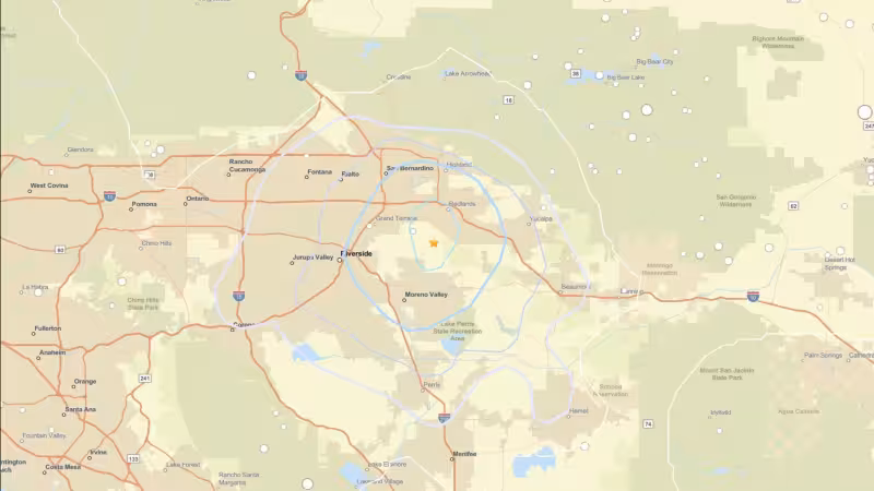 3.3-magnitude earthquake rattles Redlands area, USGS says