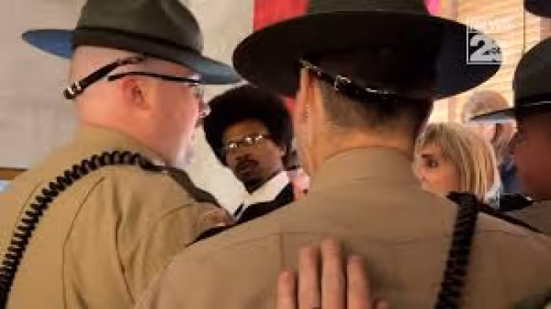 WATCH: Rep. Justin Pearson gets into heated confrontation with THP troopers during special session