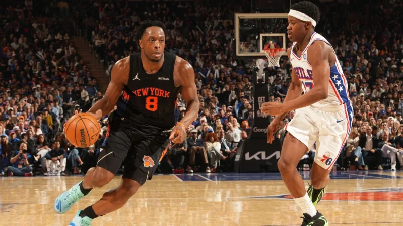 Landry Shamet and Knicks face Game 3 without OG Anunoby in Philadelphia